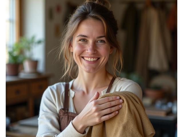 Portrait der Gründerin von Atelier Bern, Johanna Meier